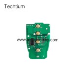 315Mhz FCC:IYZFBSB802 3+1 button remote key for Audi